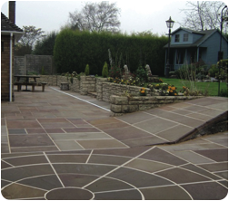 Autumn Brown Natural Paving