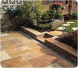 Laliput Yellow Gold Leaf Natural Paving